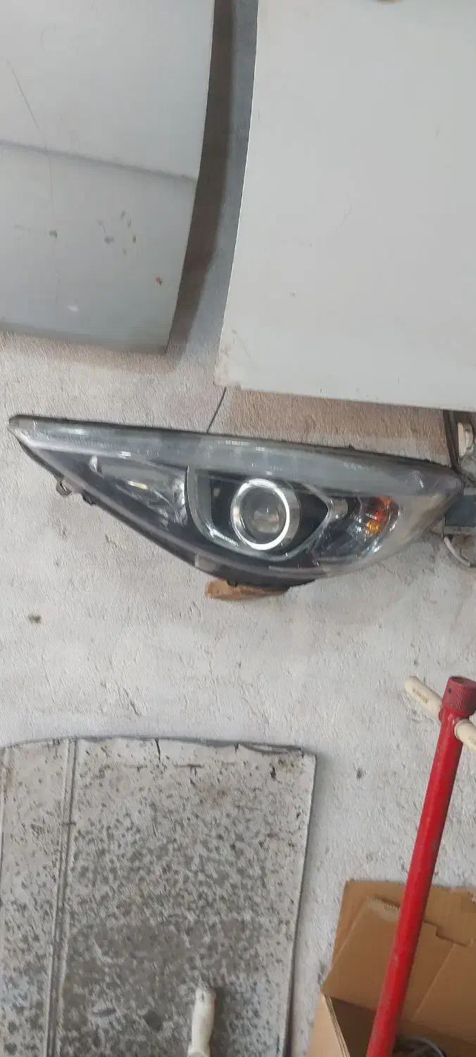 چراغ جلو ۲۰۷ درب جلو دنا پلاس درب جلو ۴۰۵|قطعات یدکی و لوازم جانبی|مشکین‌دشت, |دیوار