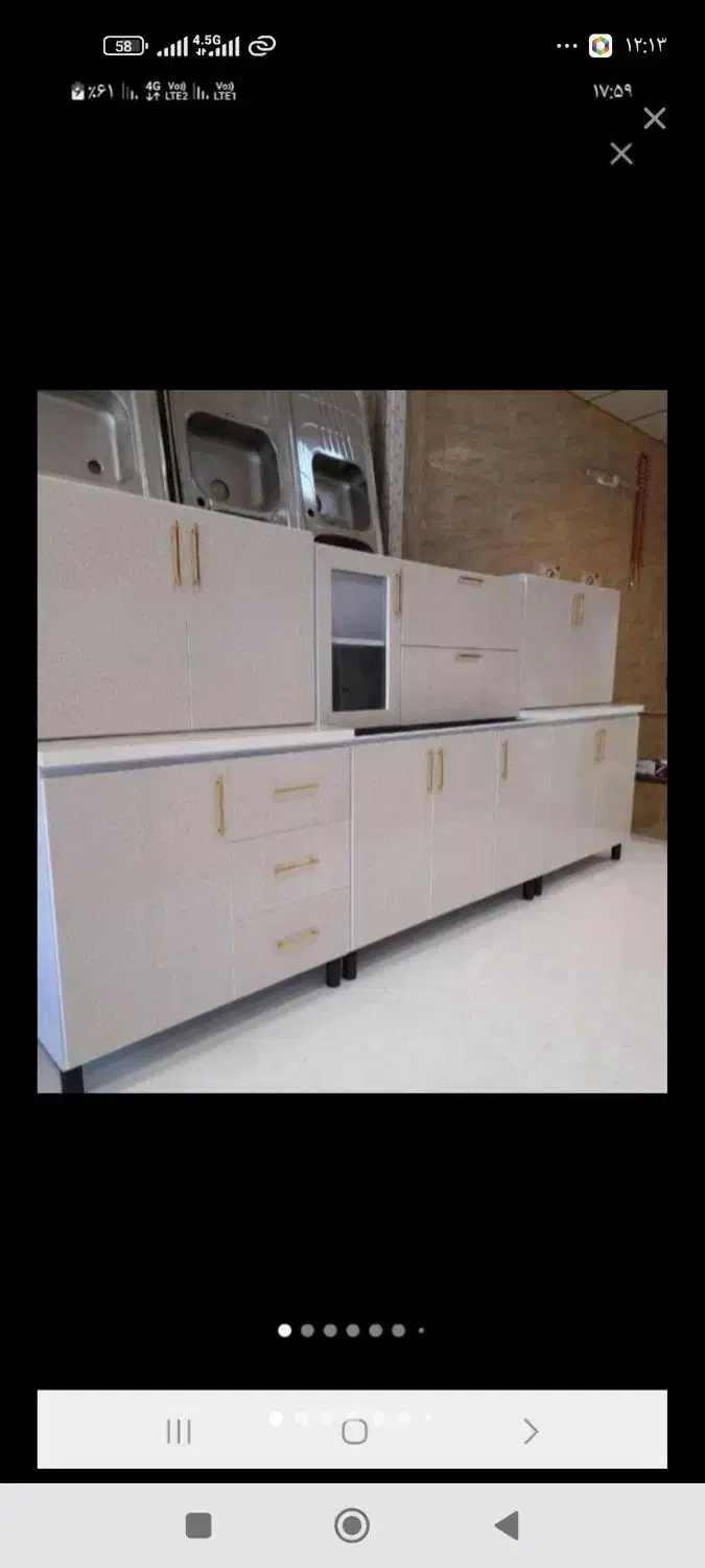 کابینت دورش فلز نما چوب دنیای کابینت 8558|مصالح و تجهیزات ساختمان|شاهرود, |دیوار