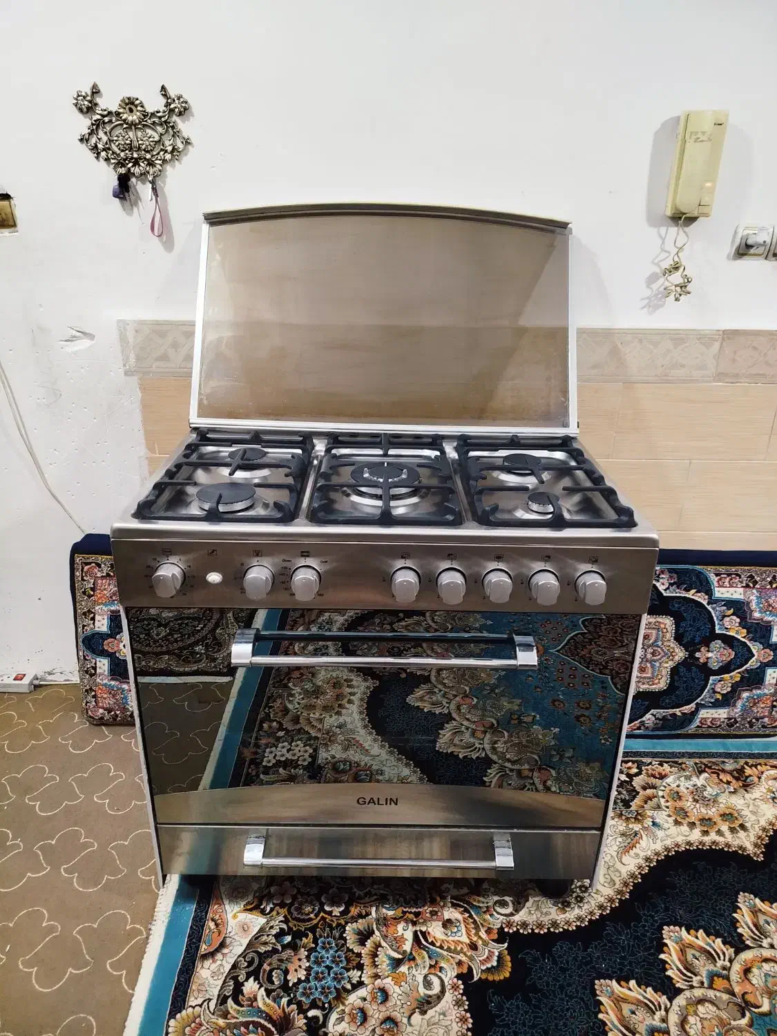 اجاق گاز فردار تمام استیل|اجاق گاز و لوازم برقی پخت‌وپز|قزوین, |دیوار