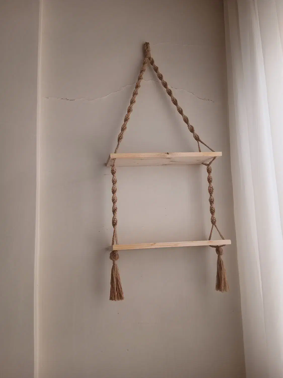 شلف مکرومه|صنایع دستی و سایر لوازم تزئینی|مشهد, خرمشهر|دیوار