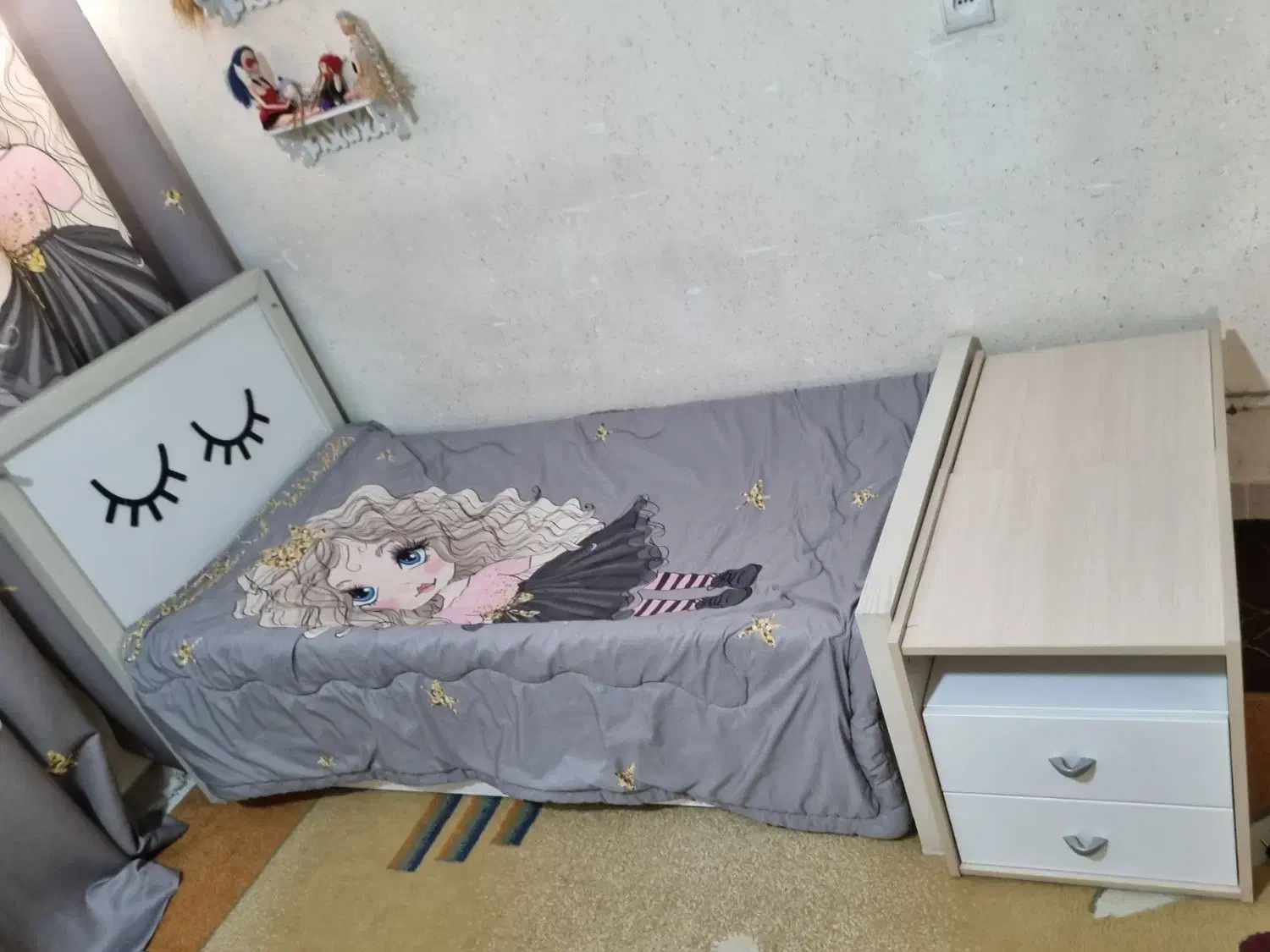 سرویس چوب آپادانا|تخت و سرویس خواب|هشتگرد, شهرک ولیعصر (مصلی)|دیوار