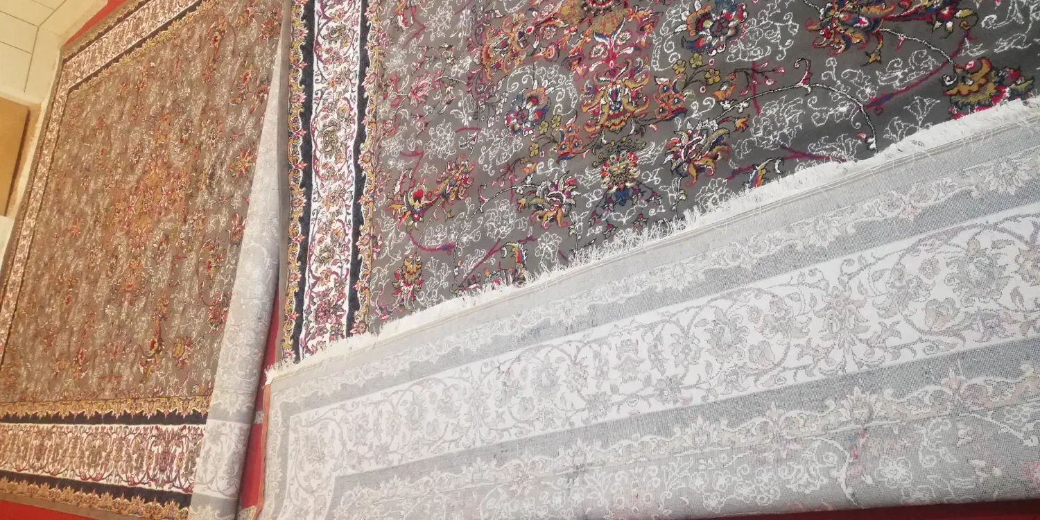 فرش سه در چهار|فرش|آباده, |دیوار