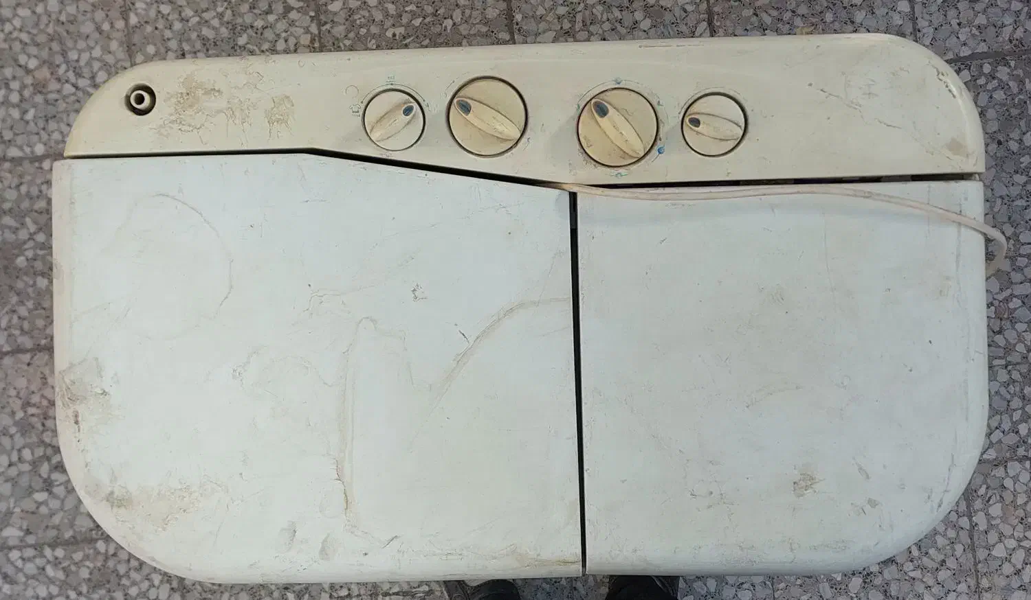 لباسشویی دوقلو خشک کن دار|ماشین لباسشویی و خشک‌کن لباس|خمینی‌شهر, |دیوار