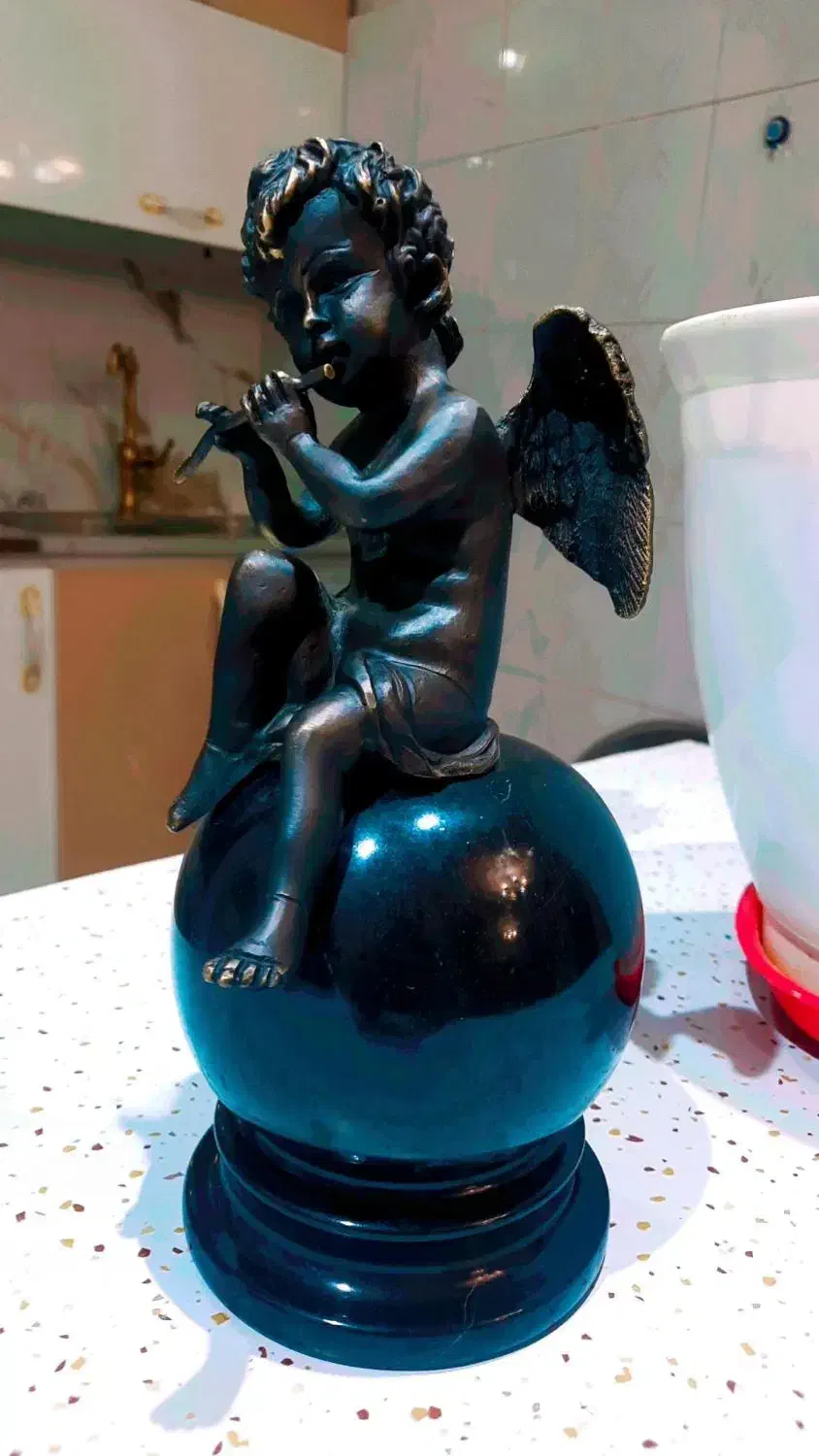 دوعدد مجسمه برنزی سنگین|مجسمه، تندیس، ماکت|نسیم‌شهر, |دیوار