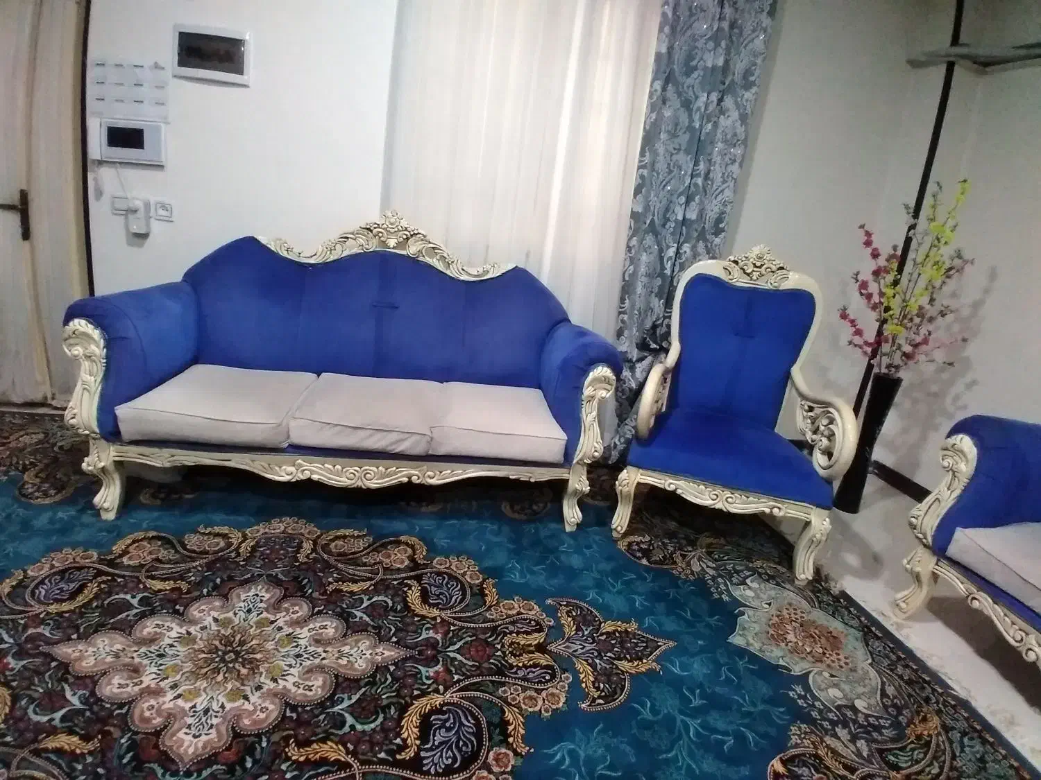 مبل ۷نفره|مبلمان خانگی و میز عسلی|دوگنبدان, |دیوار