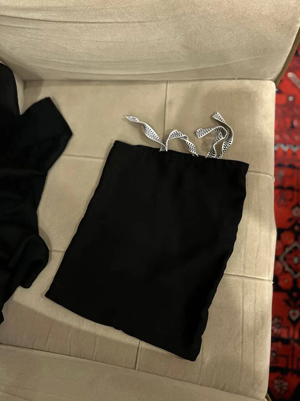 عبا مشکی نگین دار دارای کیسه شستشو ۲عددچادر مجلسی|لباس|دزفول, |دیوار