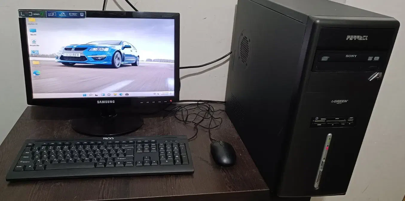 سیستم H110 Ram8GSSD128G Vga2G HDD500G LED19|رایانه رومیزی|قزوین, |دیوار