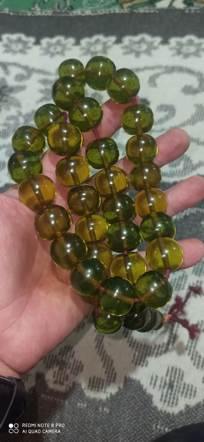 یه تسبیح سندلوس شمش اورجینال درجه یک بودار کهنه|جواهرات|خرمآباد, |دیوار