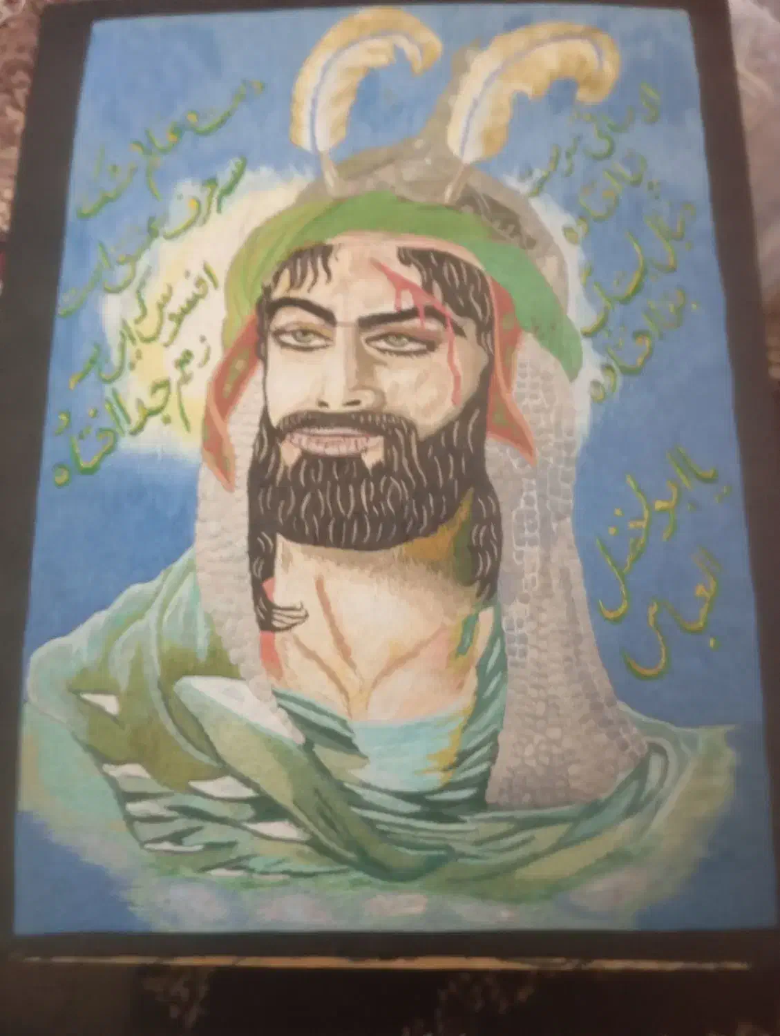 تابلو فرش سوزنی  کار دست|تابلو فرش|لالجین, |دیوار