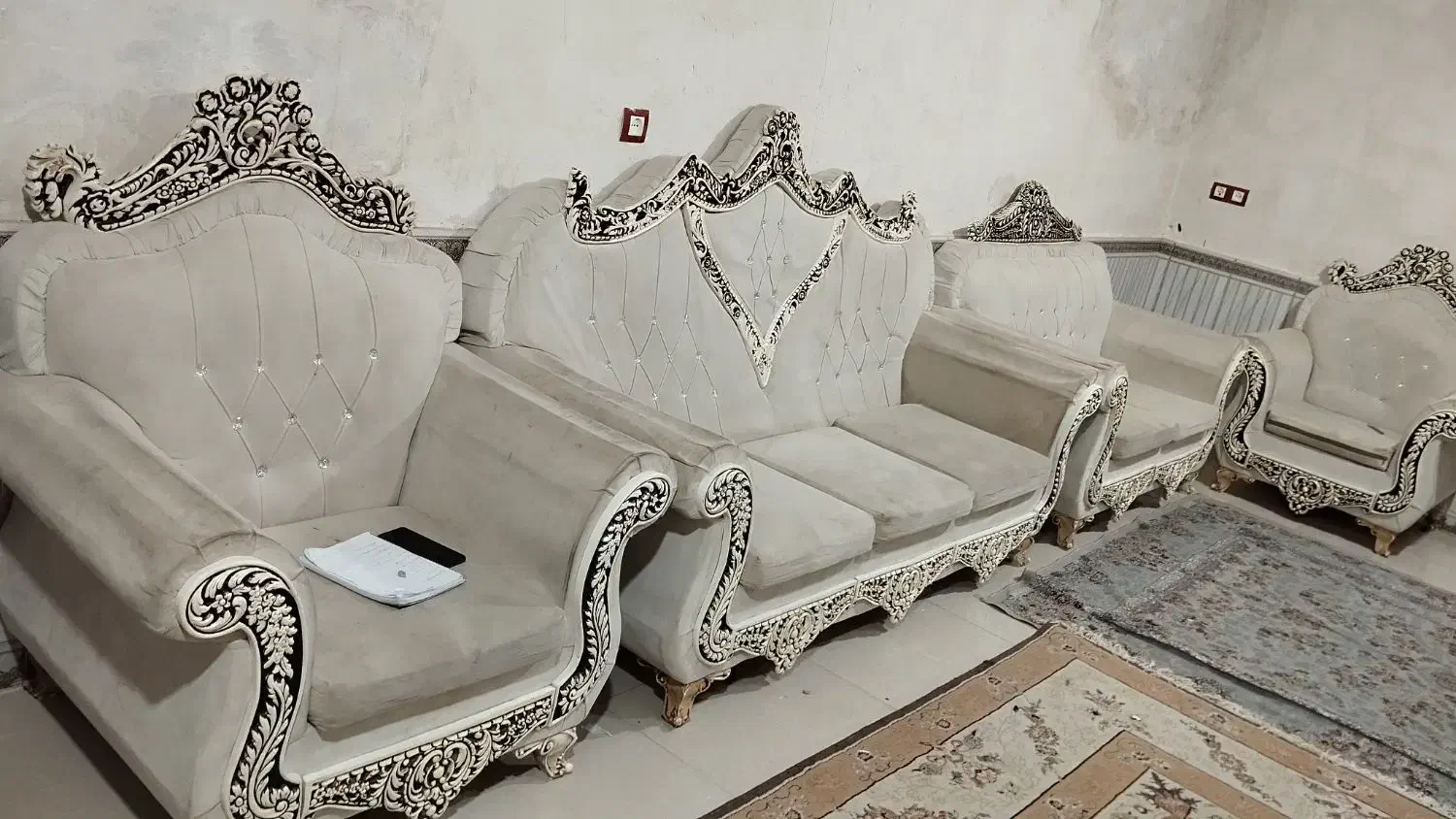 مبل راحتی|مبلمان خانگی و میز عسلی|نورآباد, |دیوار