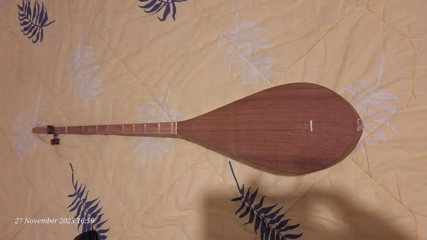 دوتار خراسان جنوبی همراه با کاور|سازهای سنتی|مشهد, کوشش|دیوار