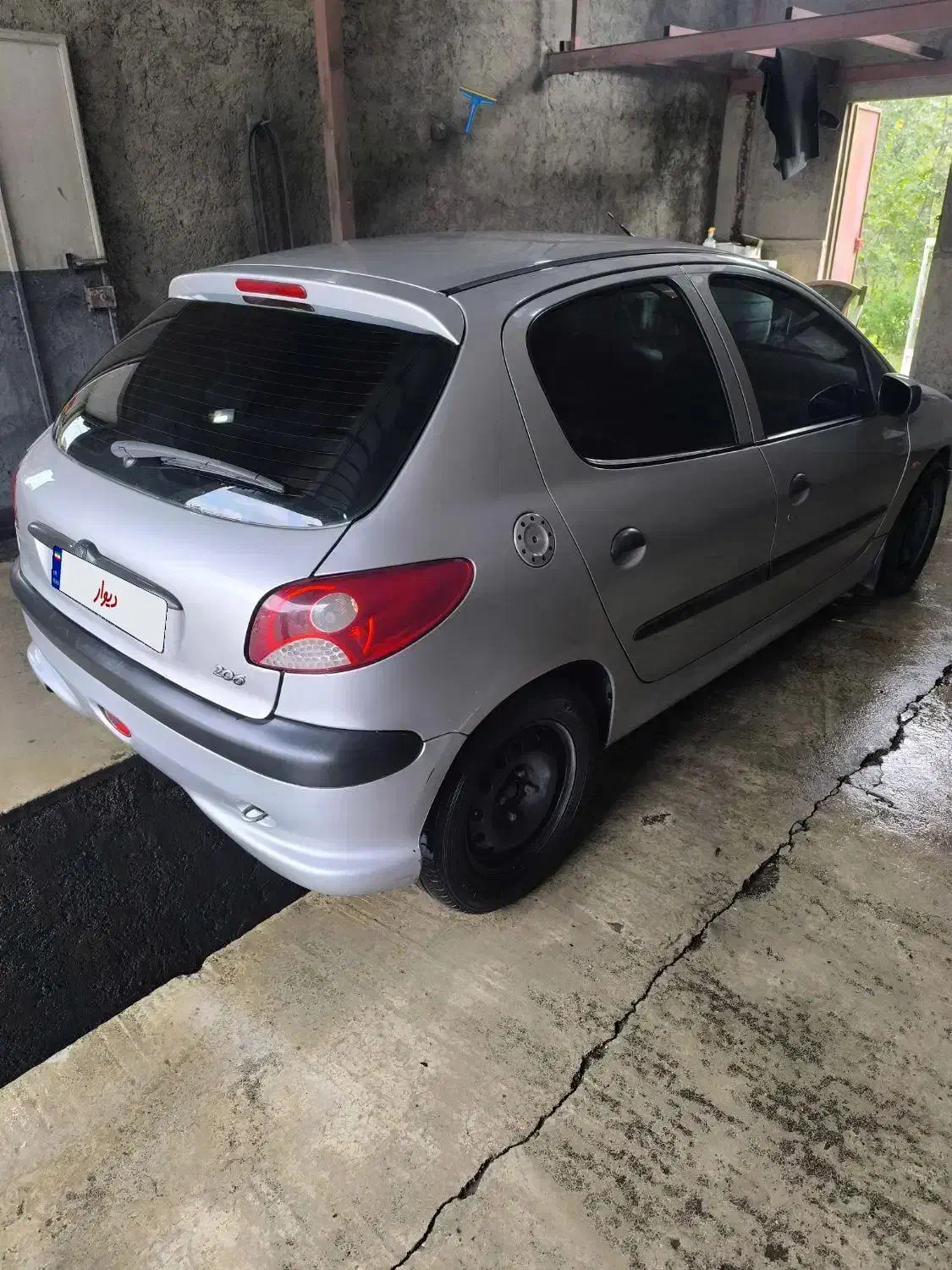 206 تیپ 2 فرانسه تعمیر کامل موتور|خودرو سواری و وانت|رشت, کوی مهر|دیوار