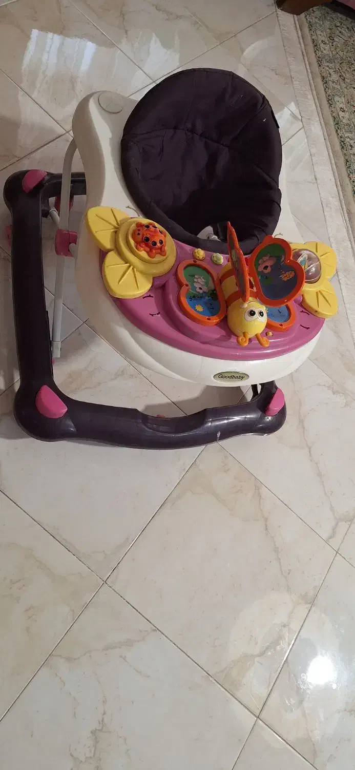 روروئک موزیکال کودک برند گود بیبی|اسباب و اثاث بچه|کرمانشاه, |دیوار