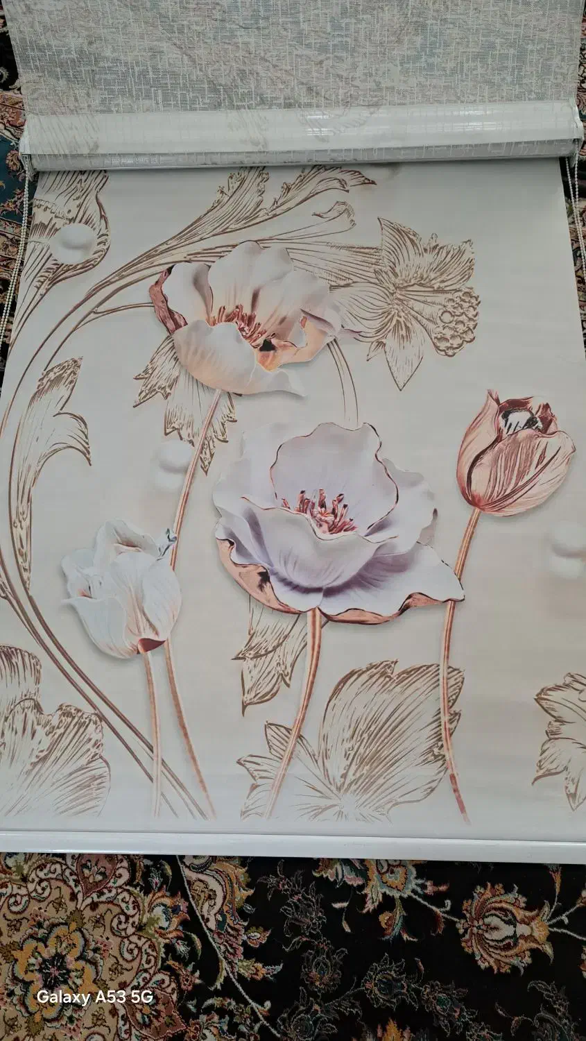 پرده زبرا|پرده، رانر، رومیزی|تهران, شهرک فردوس (حسینی)|دیوار