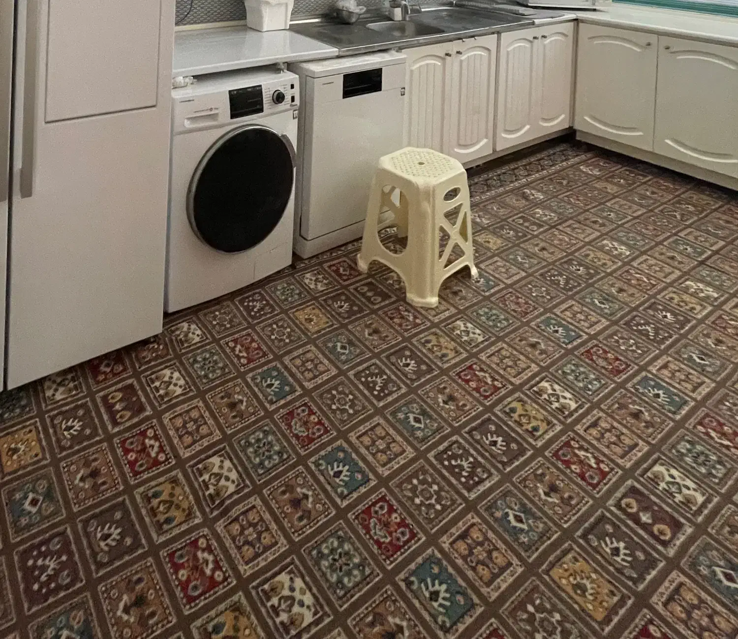 گلیم سایز بزرگ|گلیم، جاجیم، گبه|شاهرود, |دیوار