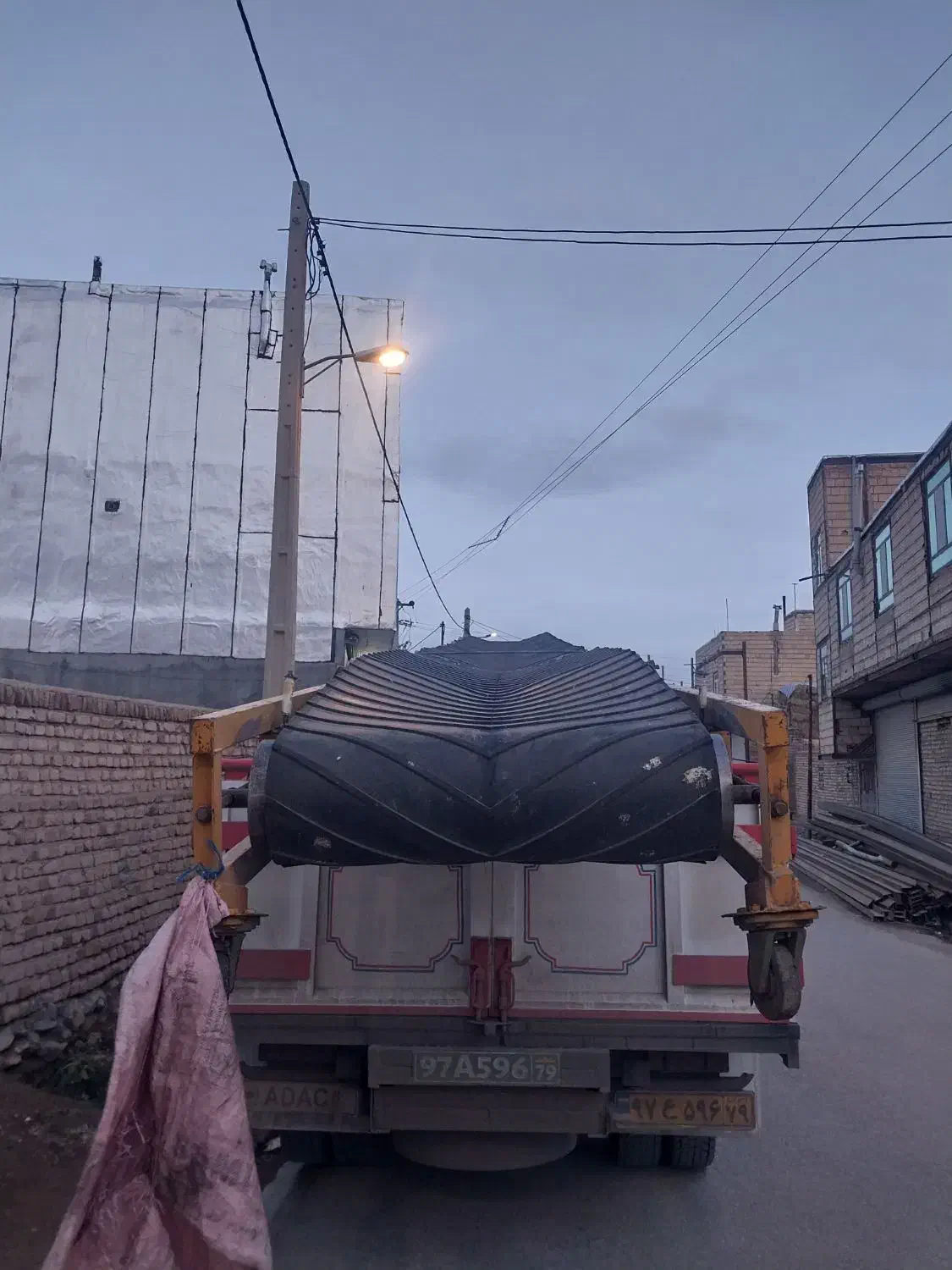 نوار نقاله ۹ متری اج دار بارگیری متحرک عرض ۸۰|ماشین‌آلات صنعتی|چهارباغ, |دیوار