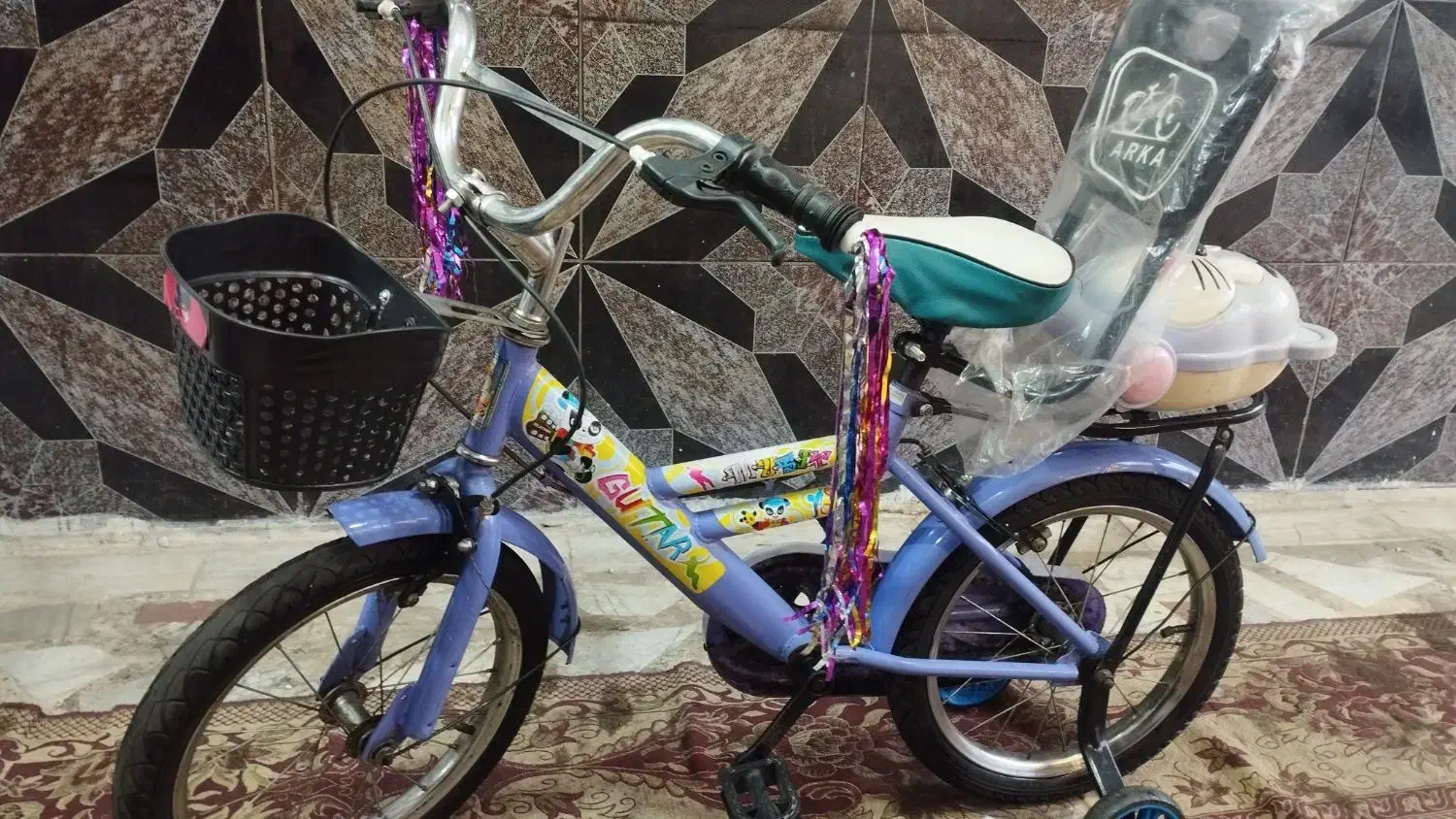 دوچرخه سایز 16|دوچرخه، اسکیت، اسکوتر|رشت, ولکس|دیوار