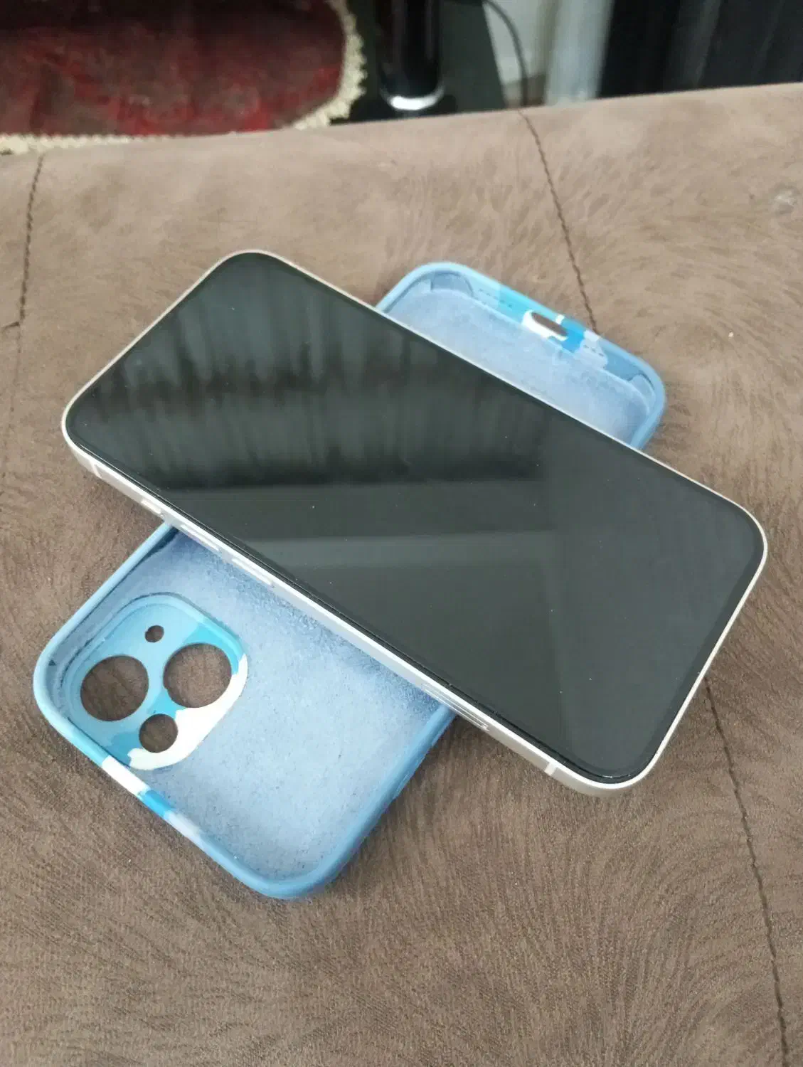 آیفون 13نرمال سفید درحد|موبایل|قم, تولید دارو و یخچال|دیوار