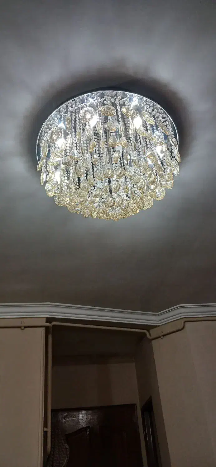 لوستر کریستالی|لوستر و چراغ آویز|گرگان, |دیوار