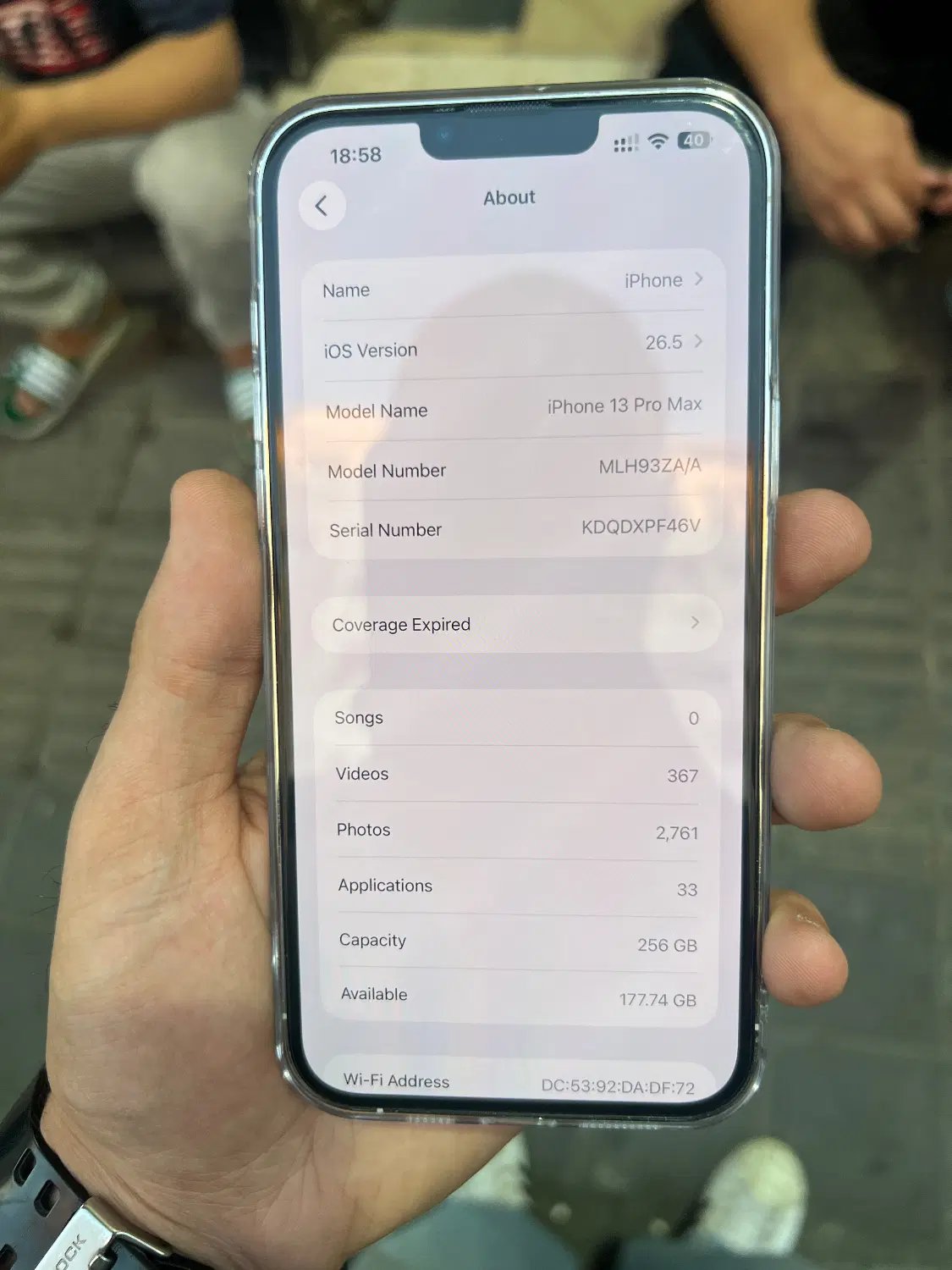Iphone 13 pro max 256GB ZAA 83%|موبایل|تهران, مهرآباد جنوبی|دیوار