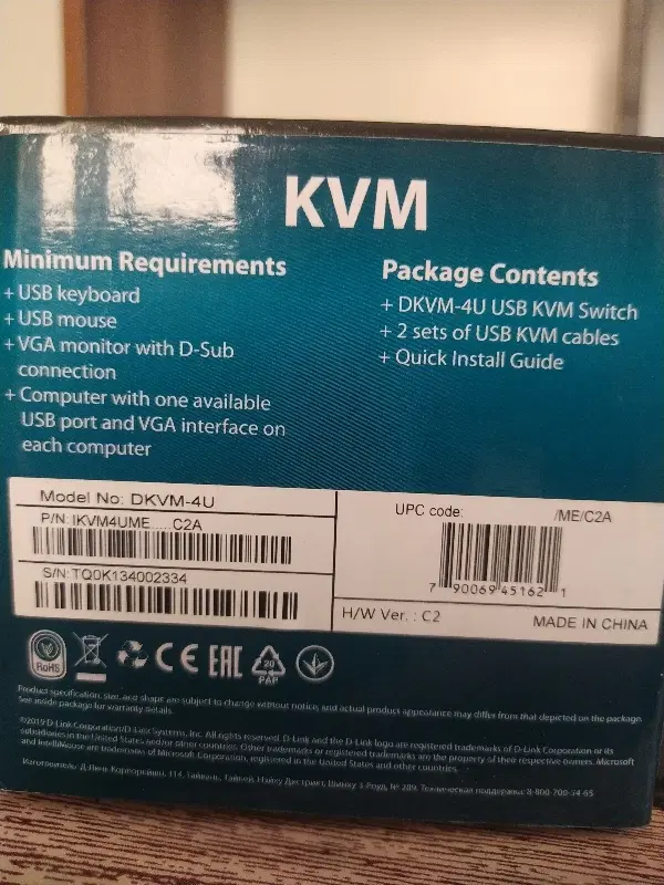 فروش 3 دستگاه سوئیچ kvm برند D-Link پورت ۴ و پورت۲|مودم و تجهیزات شبکه|تهران, انبار نفت|دیوار