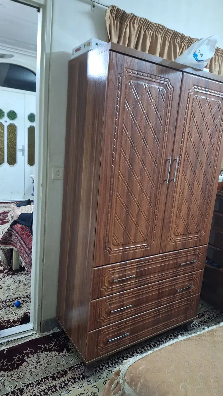 کمد جالباسی ۳کشو|جاکفشی، کمد، دراور|قم, زنبیل آباد|دیوار