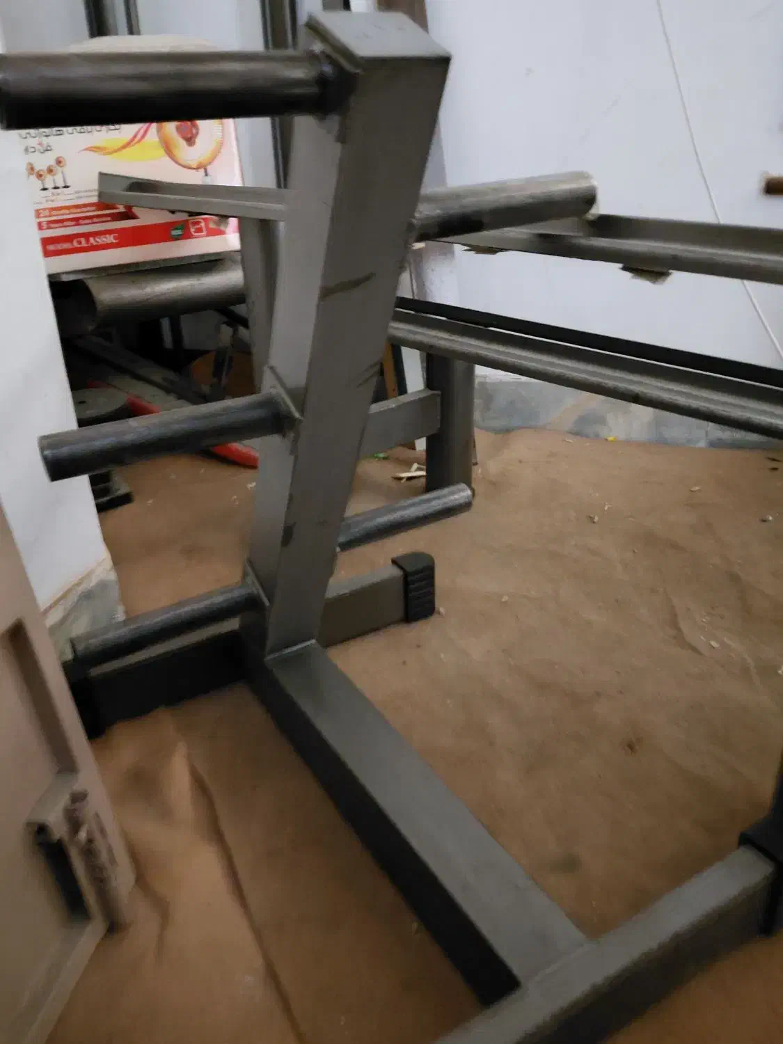 فروش رک دمبل و رک صفحه هالتر و جا میله هالتر|تجهیزات ورزشی|اصفهان, فجر|دیوار