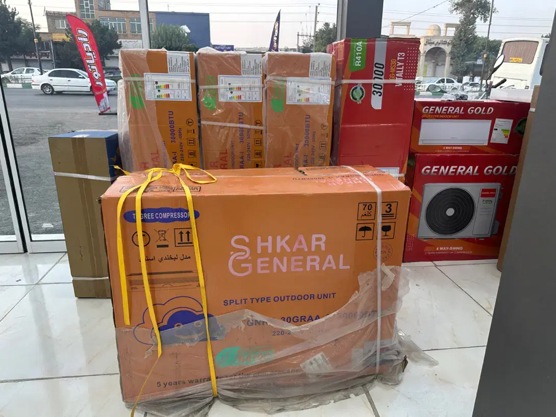 کولرگازی ۲۴۰۰۰جنرال شکار اصلی زیرقیمت کرج و تهران|کولر گازی و فن‌کوئل|کرج, خرمدشت|دیوار