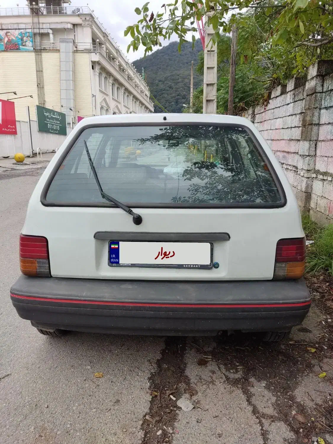 پراید هاچبک مدل ۸۰ سفید|خودرو سواری و وانت|رامسر, |دیوار