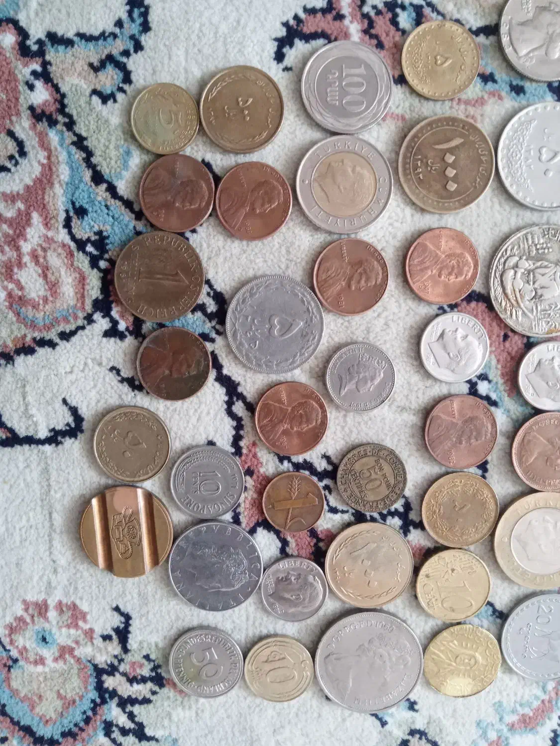 سکه خارجی ایرانی قدیم|کلکسیون سکه، تمبر، اسکناس|پاکدشت, حصار امیر|دیوار