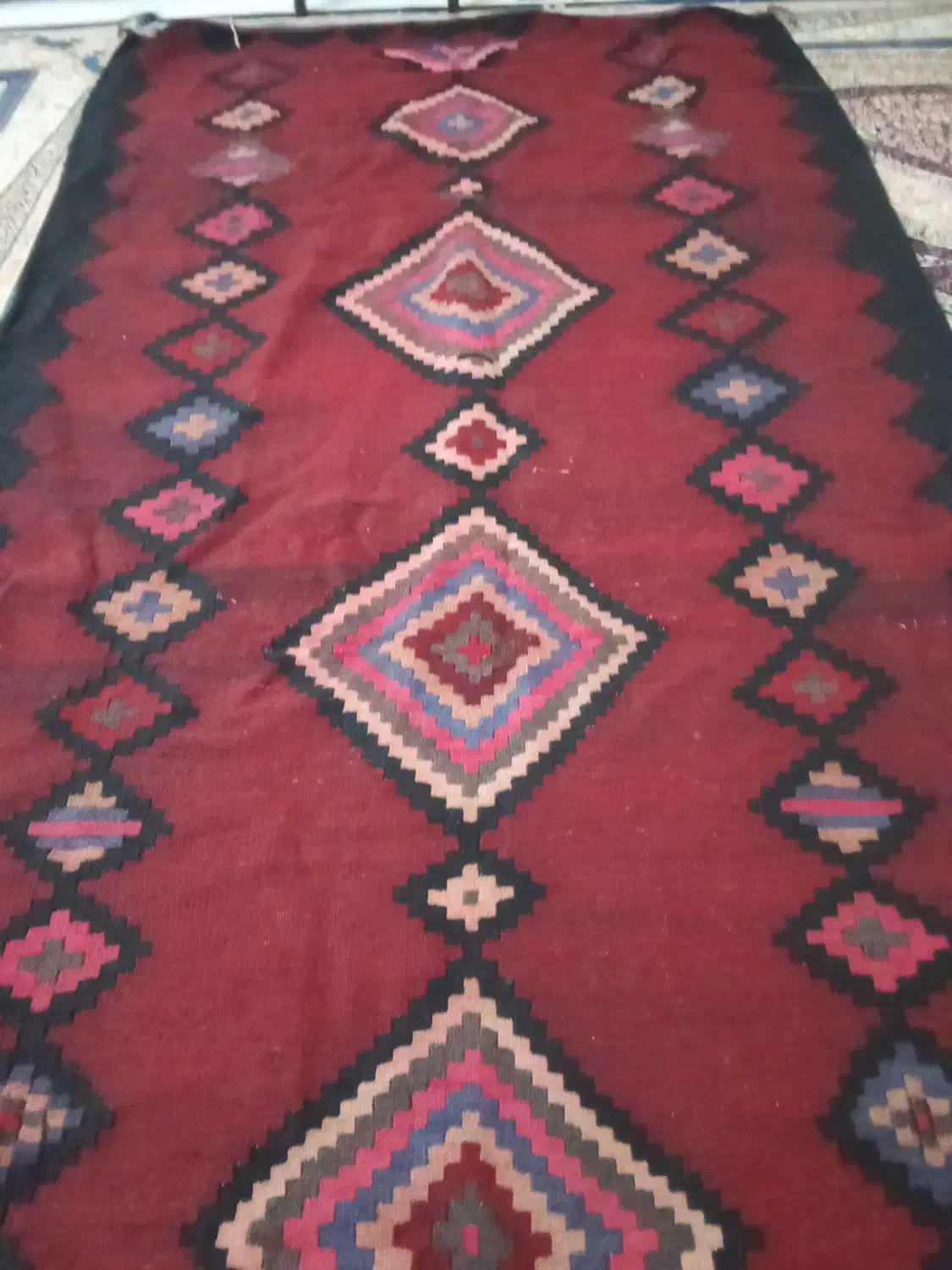 گلیم دستباف قدیمی|گلیم، جاجیم، گبه|تهران, زمزم|دیوار