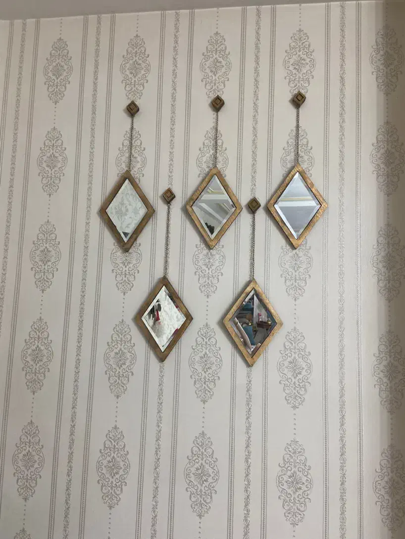 اینه دیوار کوب ۵ عدد|آینه|آستانه اشرفیه, |دیوار