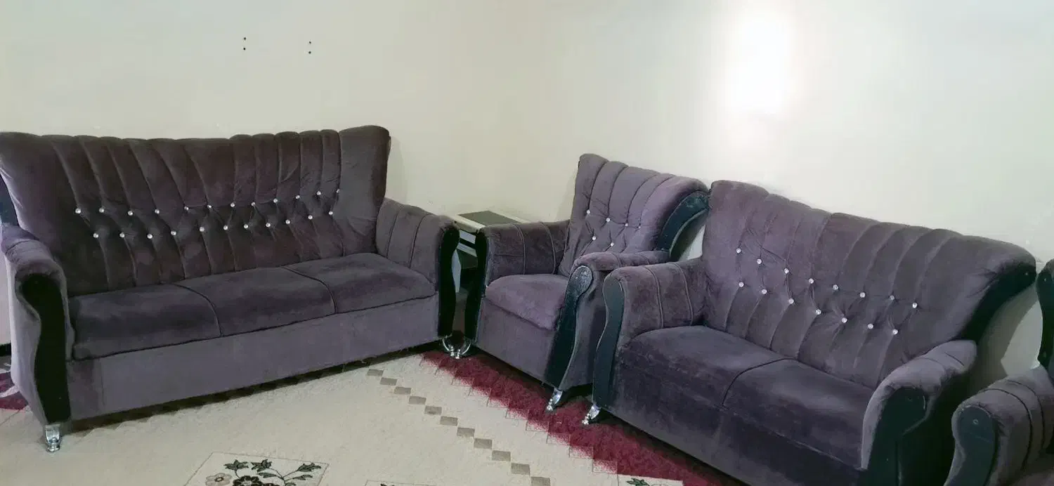 مبل ۷نفره|مبلمان خانگی و میز عسلی|مسجد سلیمان, |دیوار