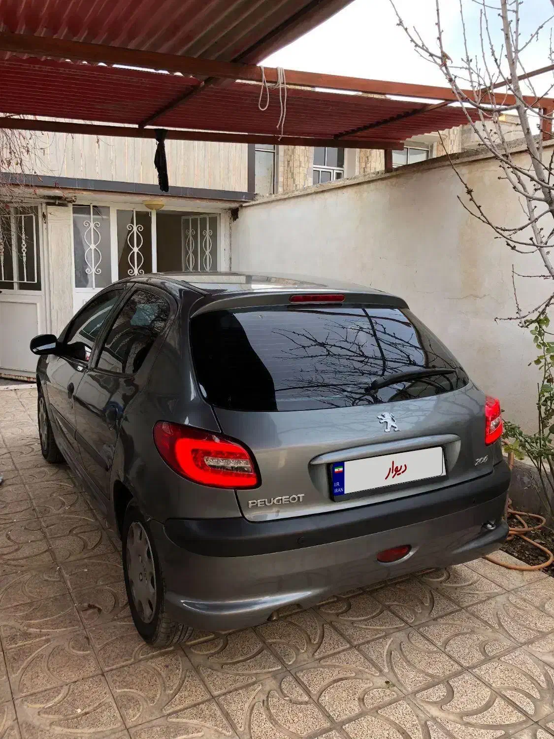 ۲۰۶ تیپ ۵ مدل ۹۳|خودرو سواری و وانت|خوی, |دیوار