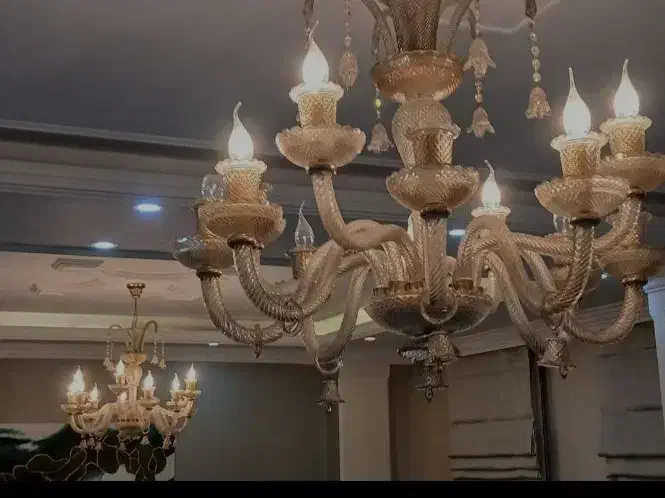 لوستر باکارات|لوستر و چراغ آویز|شیراز, شهرک گلستان|دیوار