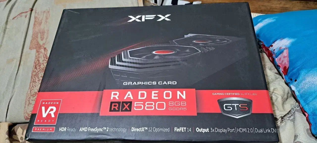 گرافیک rx 580 درحد نو|قطعات و لوازم جانبی رایانه|آمل, |دیوار