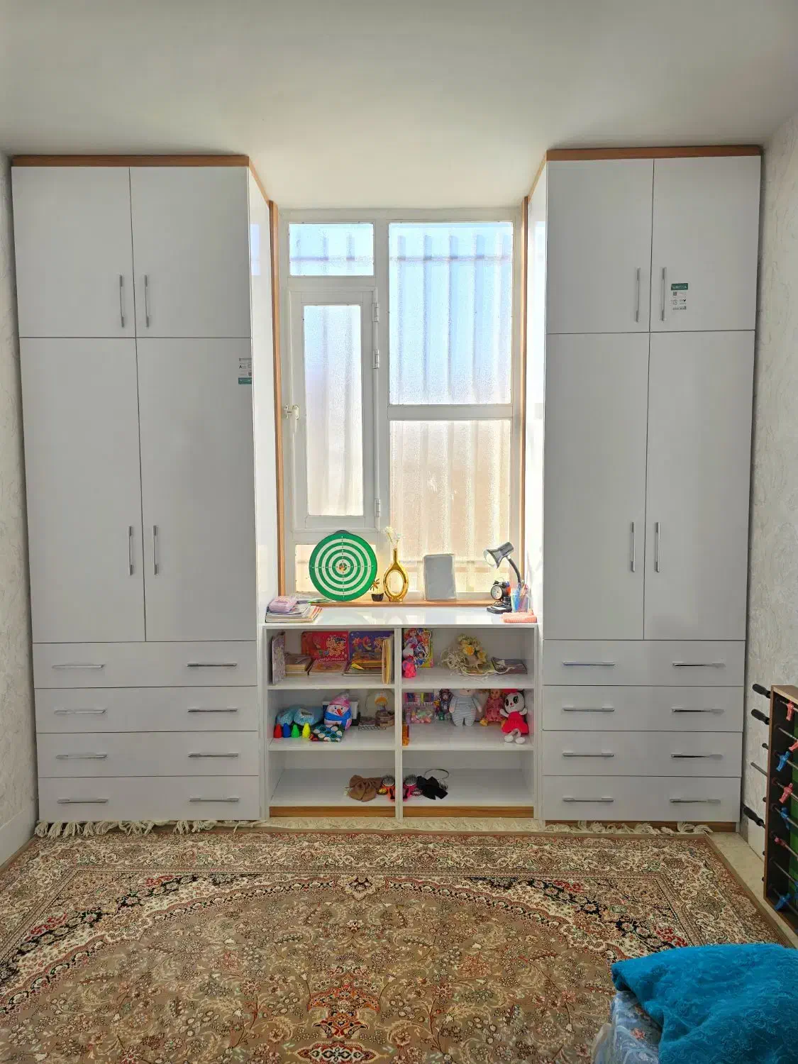 کابینت کمد دیواری تی وی وال تخت تاشو|مصالح و تجهیزات ساختمان|خواف, |دیوار