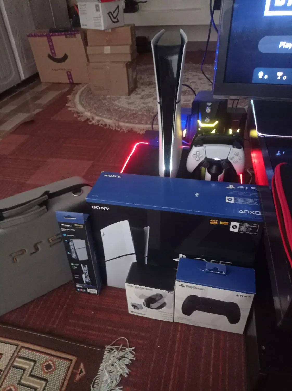 ps5 slim|کنسول، بازی ویدئویی و آنلاین|نورآباد, |دیوار