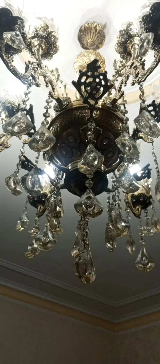 لوستر برنز|لوستر و چراغ آویز|باغستان, |دیوار