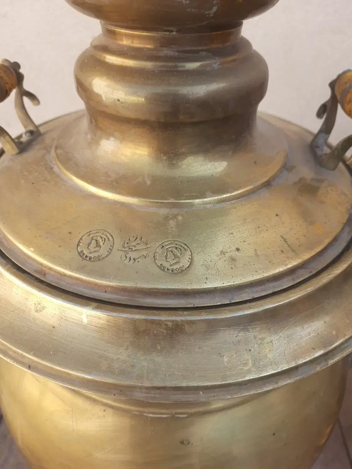 دوعددسماور بزرگ ۲۵لیتری برنجی|سماور، چایساز، قهوهساز|فردیس, انبار نفت|دیوار