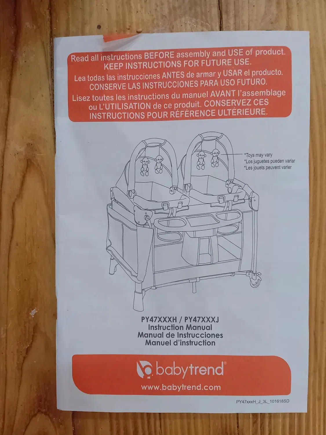 تخت پارک دوقلو Baby Trend Twin|تخت و صندلی بچه|تهران, علم و صنعت|دیوار