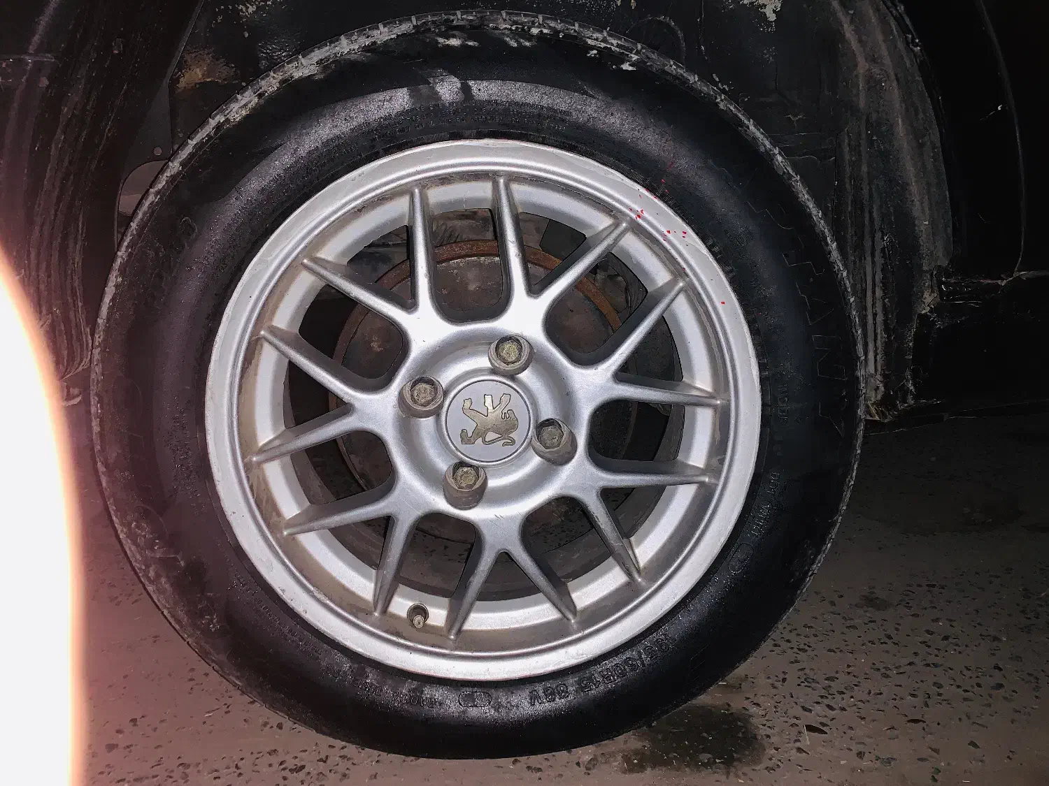 فروش ۴ عدد رینگ نو طرح شاخ گوزنی با لاستیک|قطعات یدکی و لوازم جانبی|چابهار, |دیوار