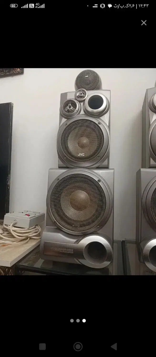 یک جفت باند جی وی سی اصل ژاپن سالم|سیستم صوتی خانگی|تهران, هفت چنار|دیوار