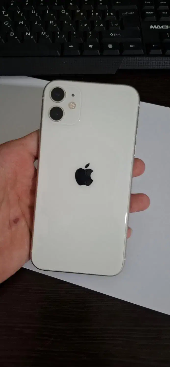 آیفون ۱۱ نرمال سفید 128 گیگ|موبایل|کرمانشاه, |دیوار