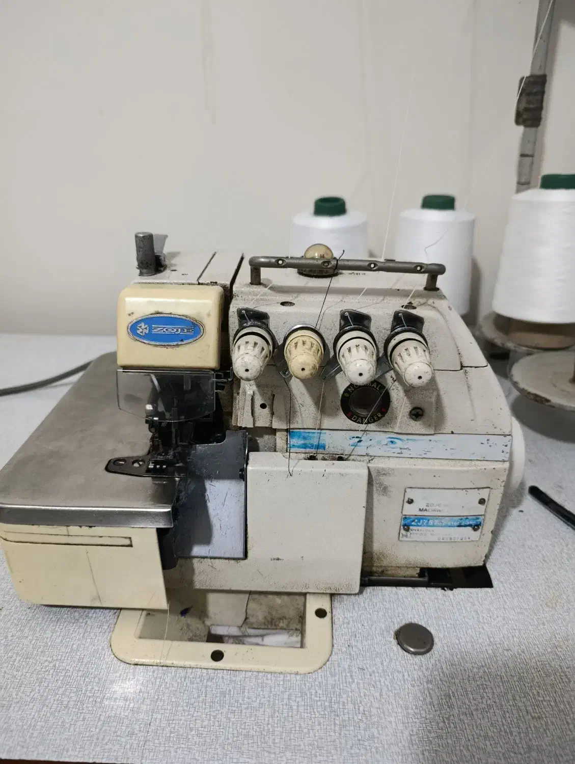 زیگزال زوجی 5نخ|چرخ خیاطی و ریسندگی|پاکدشت, خاتون آباد|دیوار