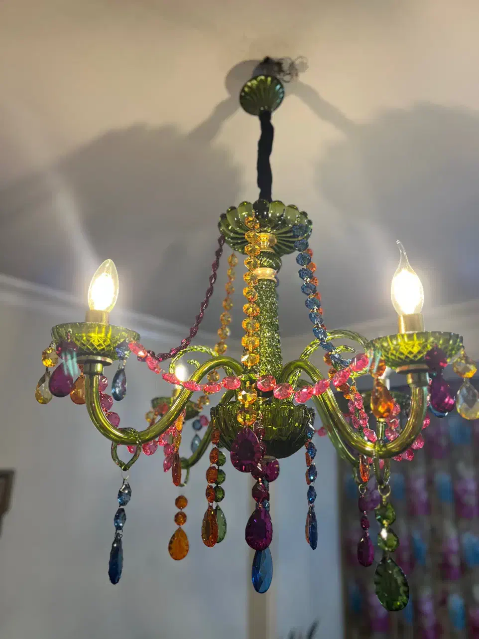 لوستر ۴شاخه نو|لوستر و چراغ آویز|تهران, تجریش|دیوار