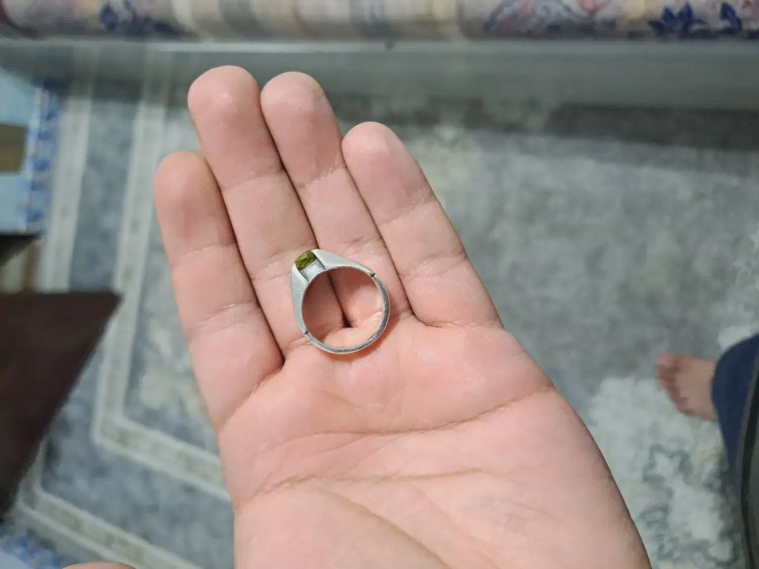 انگشتر زبرجد اصل|جواهرات|شیراز, فضل‌آباد|دیوار