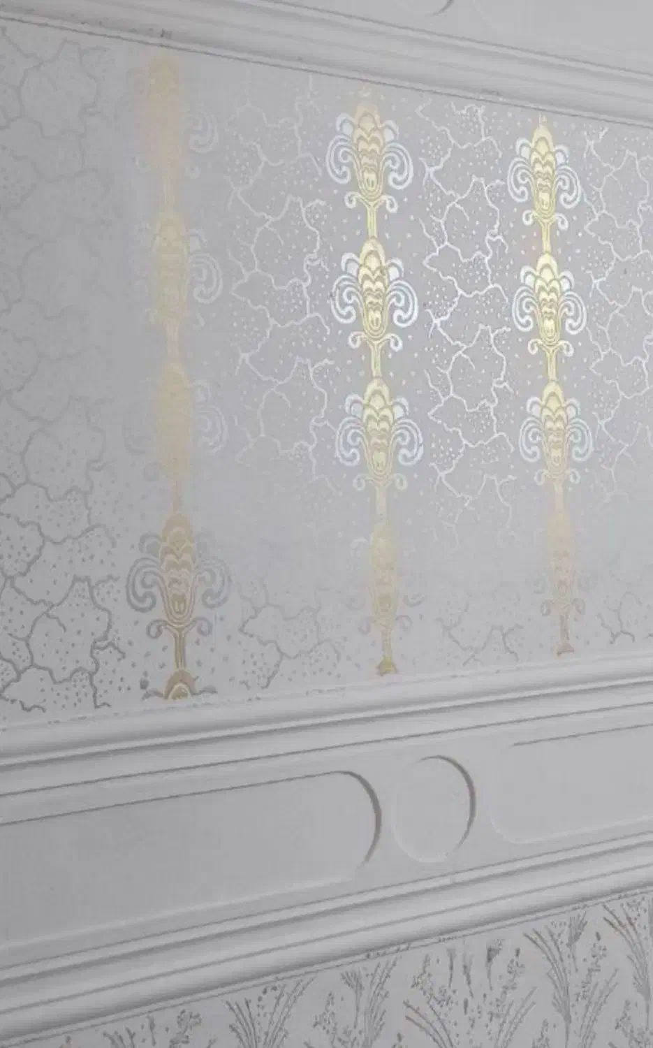 نقاشی ساختمان طرح کاغذدیواری|خدمات پیشه و مهارت|ماهدشت, |دیوار