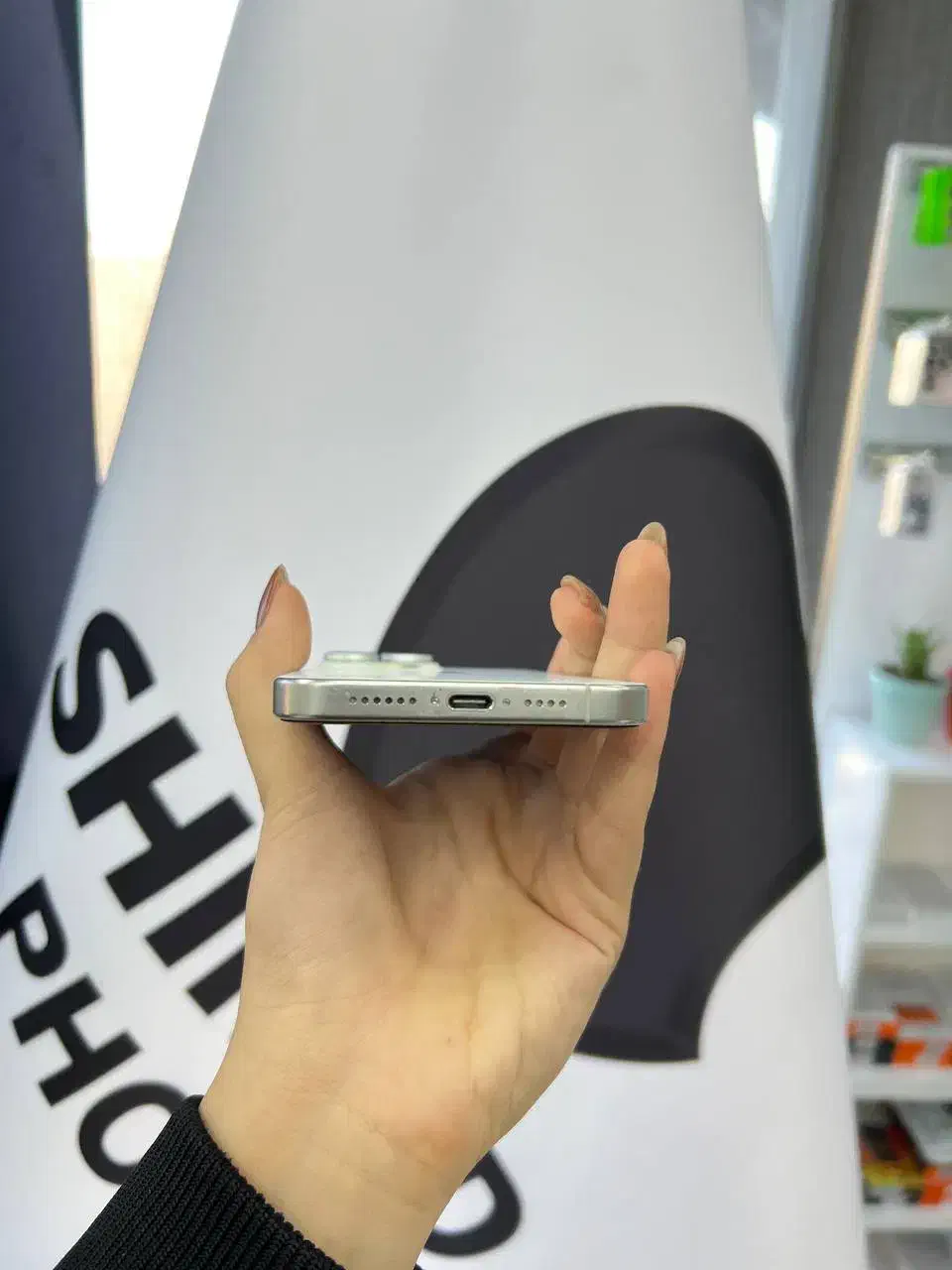 آیفون ۱۵پرومکس سفید/256|موبایل|زنجان, |دیوار