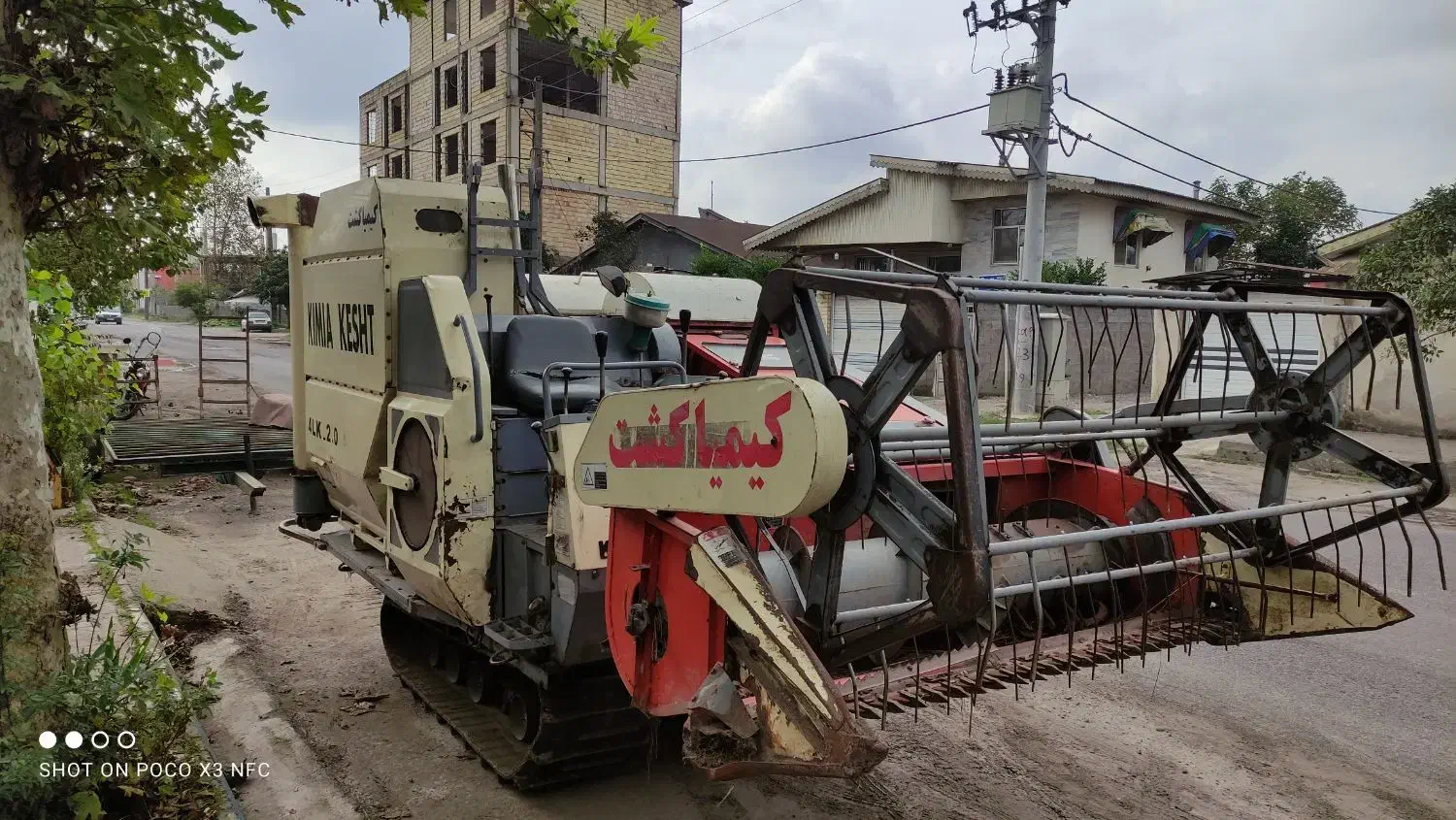 کمباین برنج کمیا کشت|خودرو سنگین|خشکبیجار, |دیوار